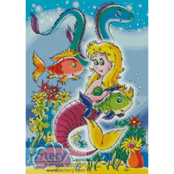 Mermaid with Fish and Eels (Alex Bannykh)