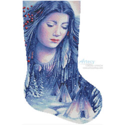 Midwinter Dreams Stocking (Right) (Gloria West)