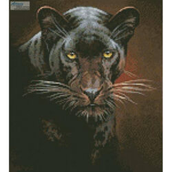 Mini Black Panther Portrait (Fuz Caforio)