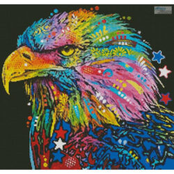 Mini Abstract Bald Eagle (Dean Russo)