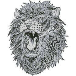 Mini Abstract Lion (tairygreene - Fotolia)