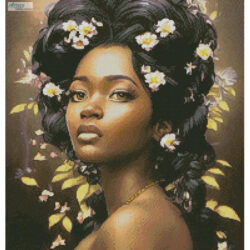 Mini African Beauty (S Clarke using Midjourney AI)