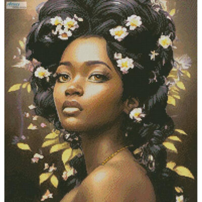 Mini African Beauty (S Clarke using Midjourney AI)