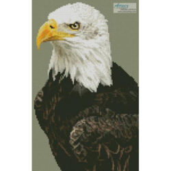 Mini Bald Eagle Portrait (Art Tower)