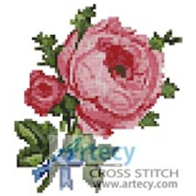 Mini Blue Ribbon Rose