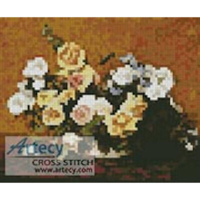 Mini Bouquet of Roses and other flowers (Art Renewal Centre)