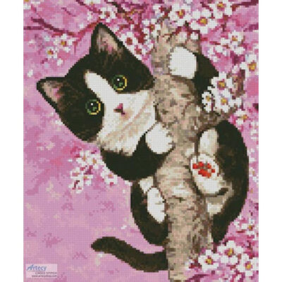Mini Cherry Blossom Cat (Kayomi Harai)