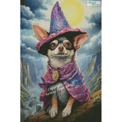 Mini Chihuahua Wizard (T Clarke using Midjourney AI)