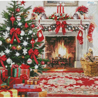 Mini Christmas Hearth Square (The Macneil Studio)