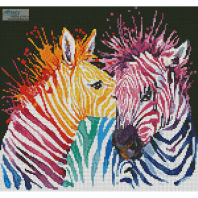 Mini Colourful Zebras (Lena Faenkova)
