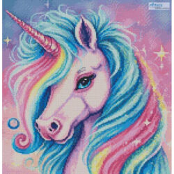 Mini Cute Rainbow Unicorn (T Clarke using Midjourney AI)