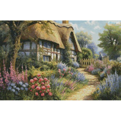 Mini Garden Cottage 1 (T Clarke using Midjourney AI)
