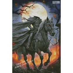Mini Headless Horseman (T Clarke using Midjourney AI)