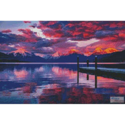 Mini Lake McDonald Sunset (Pixabay)