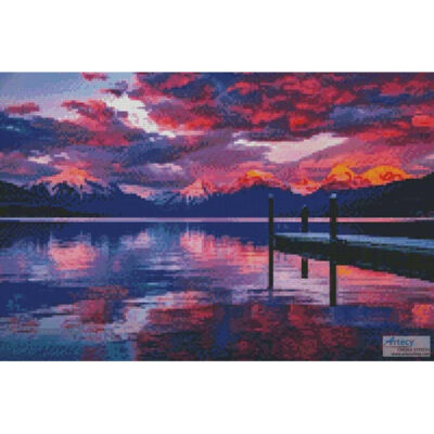 Mini Lake McDonald Sunset (Pixabay)