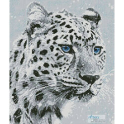 Mini Leopard in Snow (Nick H - Pixabay)