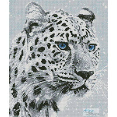 Mini Leopard in Snow (Nick H - Pixabay)