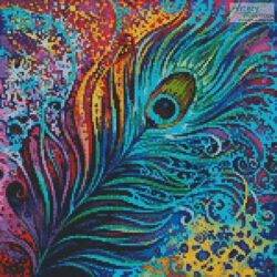 Mini Peacock Feather (Laura Zollar)