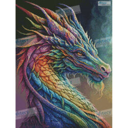 Mini Rainbow Dragon 2 (T Clarke using Midjourney AI)