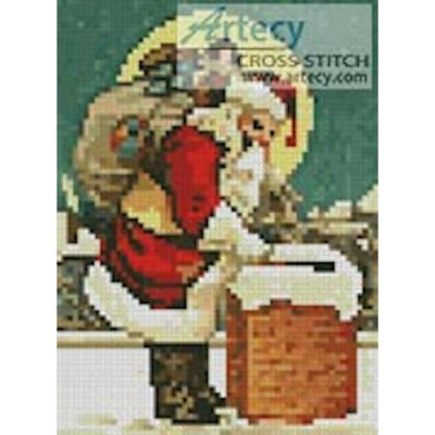 Mini Santa with Chimney