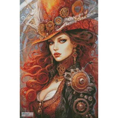 Mini Steampunk Beauty (T Clarke using Midjourney AI)