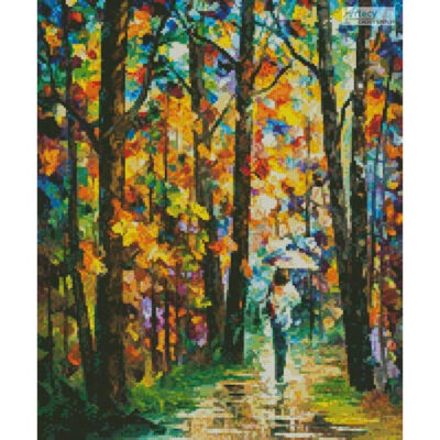 Mini The Tale of the Rain (Leonid Afremov)