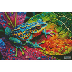 Mini Tropical Frog (T Clarke using Midjourney AI)