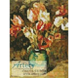 Mini Tulips in a Vase (Renoir)