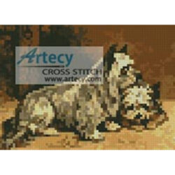 Mini Two Terriers (Art Renewal Centre)