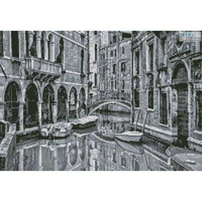 Mini Venice Canal Black and White (Tom Podmore)