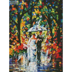 Mini Wedding under the Rain (Leonid Afremov)