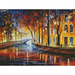 Misty Night Melody (Leonid Afremov)