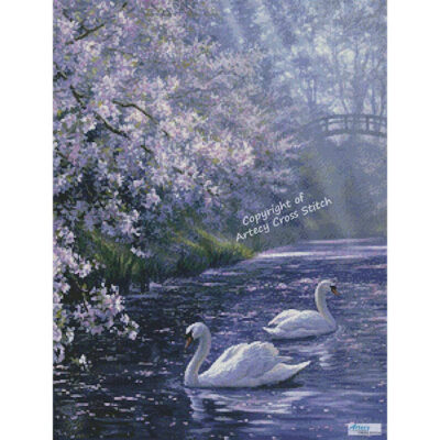 Mute Swans 2 (Beth Hoselton)