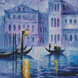 Mystery of Venice (Large) (Leonid Afremov)