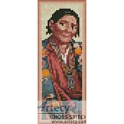 Navajo Indian Woman Bookmark