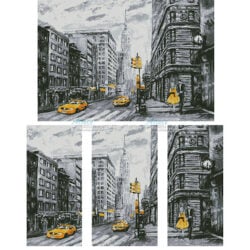 New York Abstract (Lisima)