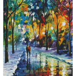 Night Colors (Crop) (Leonid Afremov)