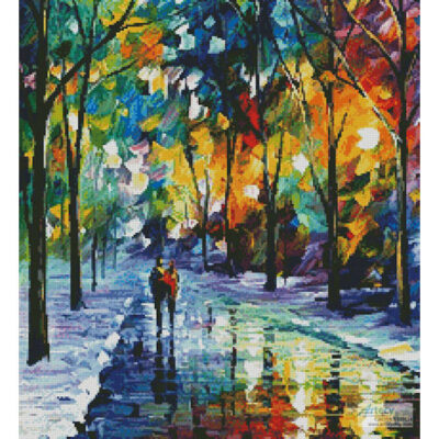 Night Colors (Crop) (Leonid Afremov)