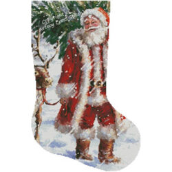 North Pole Tree Stocking (Right) (Marcello Corti)