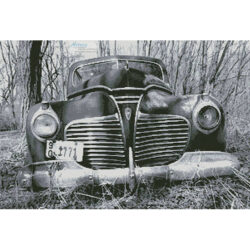 Old Car (Black and White) (H Newberry - Pixabay)