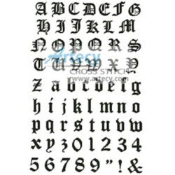 Olde Alphabet Large