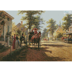 One Sunday Afternoon (Edward Lamson Henry)