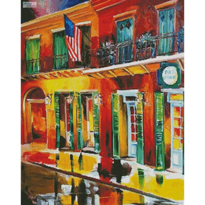 Outside Pat O'Brien's Bar (Diane Millsap)