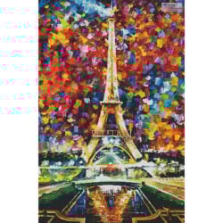 Paris of My Dreams (Large Crop) (Leonid Afremov)