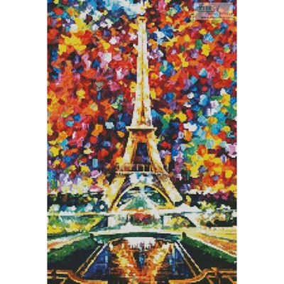 Paris of My Dreams (Crop) (Leonid Afremov)