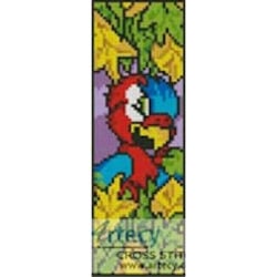 Parrot Bookmark 3 (Clipartopolis)