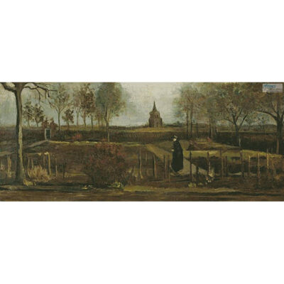 The Parsonage Garden at Nuenen (Large) (Vincent Van Gogh)