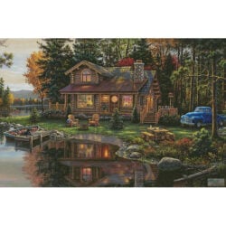 Peace River Cabin (Large) (Kim Norlien)