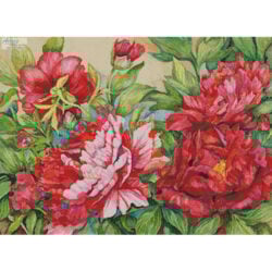 Peonies in Shades of Red (Joanne Porter/ artlicensing)
