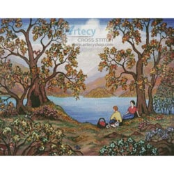 Picnic by a Lake (Linda Mears)